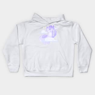 Purple dragon Kids Hoodie